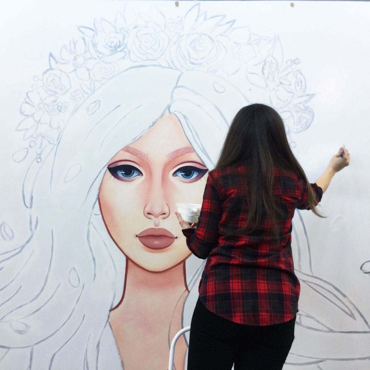 New Mural Project at The Jacksonville Landing